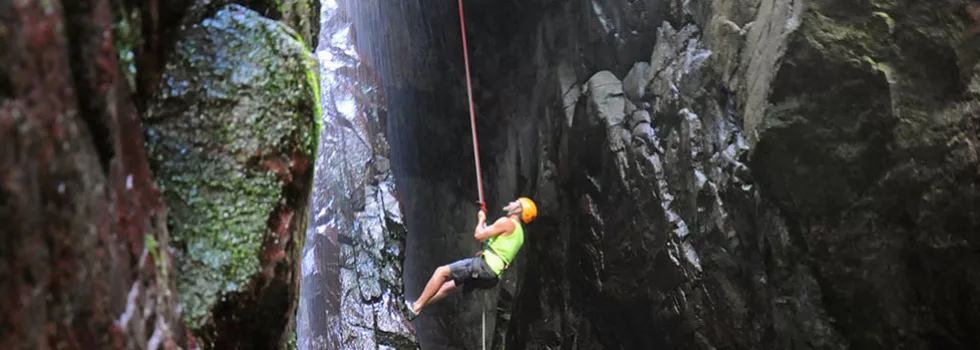 Waterfall rappel package puerto rico
