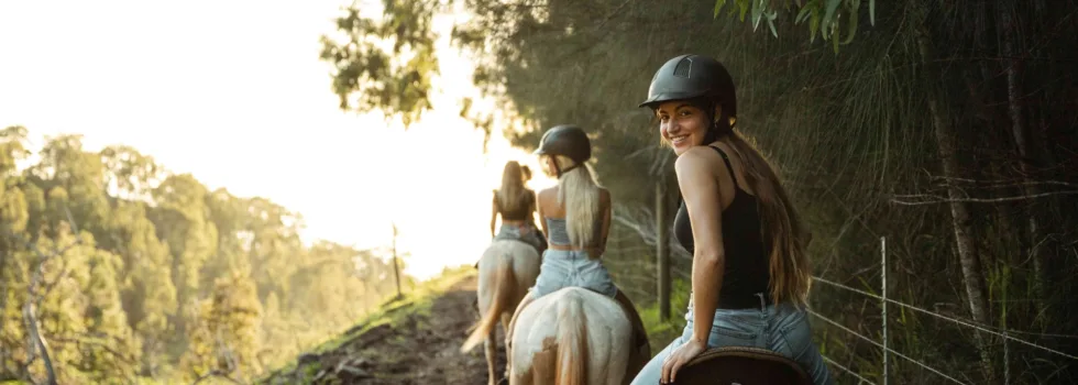 Horse back trail ride oahu