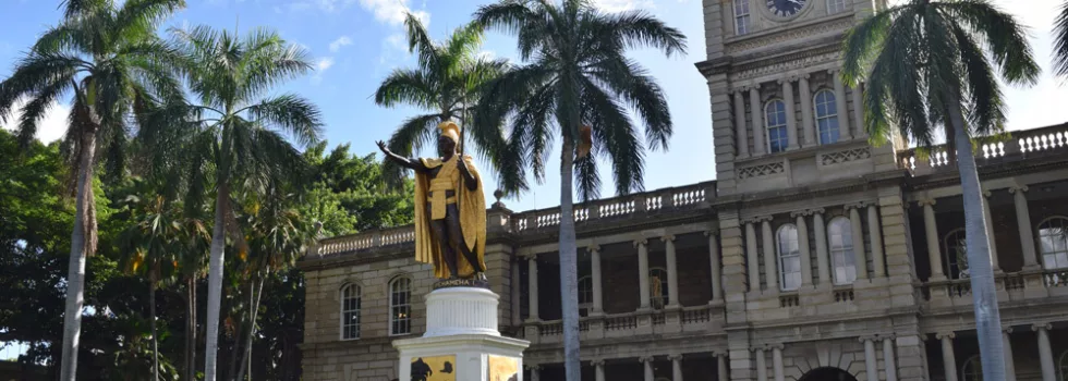 Kamehameha statue
