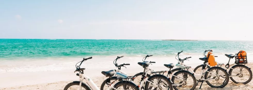E bike parked at kailua oahu