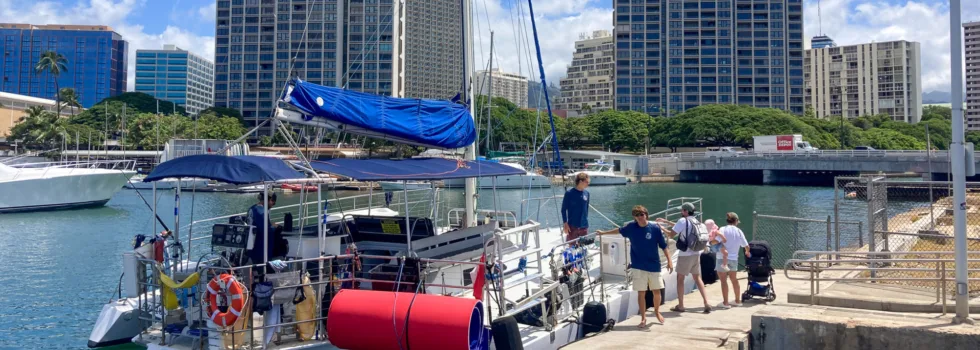 Ala wai boat harbor trimaran tour