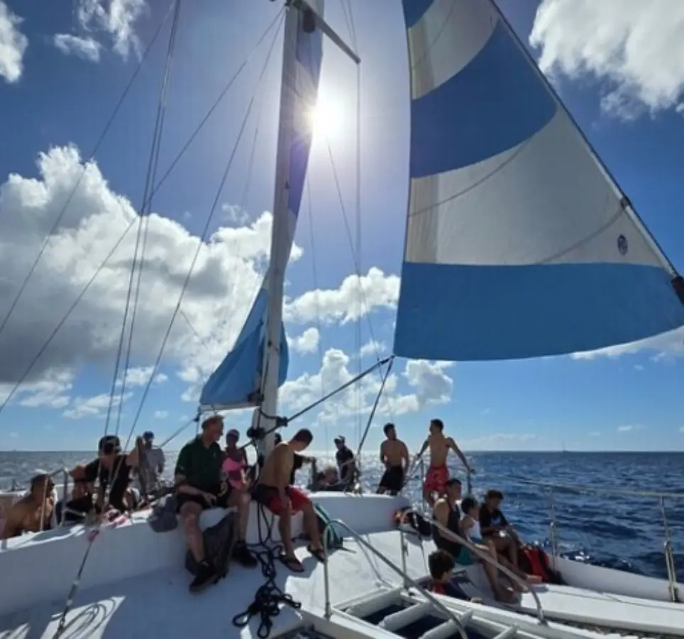 Small Waikiki Snorkel Catamaran