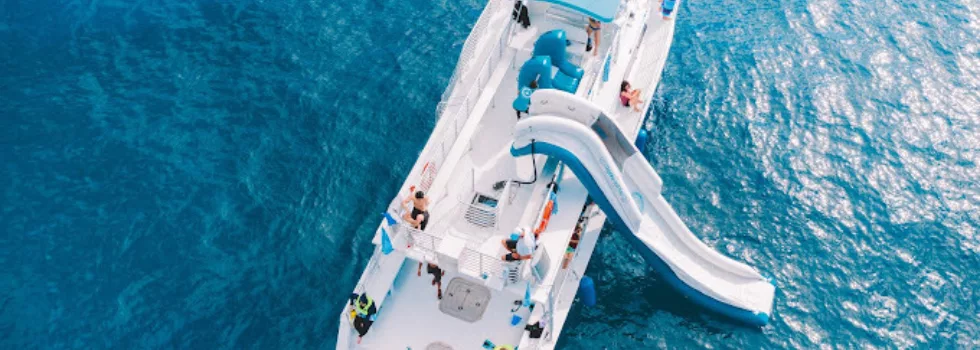 Drone photo activity boat oahu