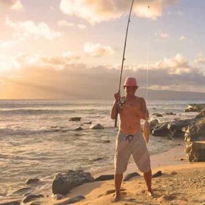 Beach Fishing Guide on Maui