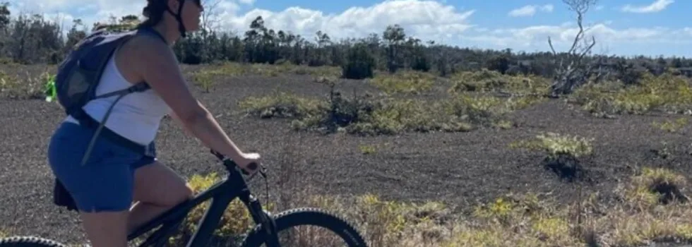 Bike tour through HVNP