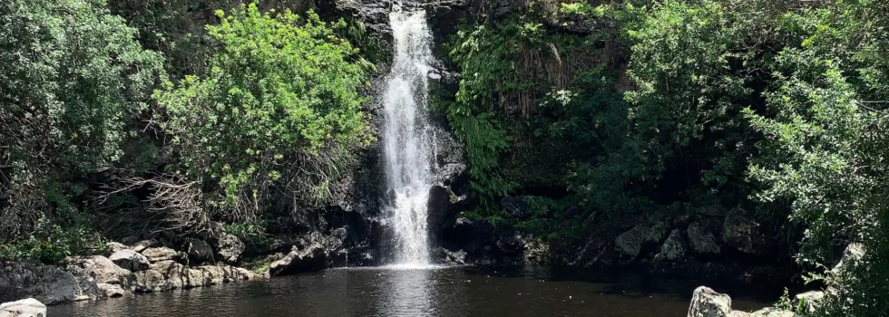 Waterfall and bike tour big island
