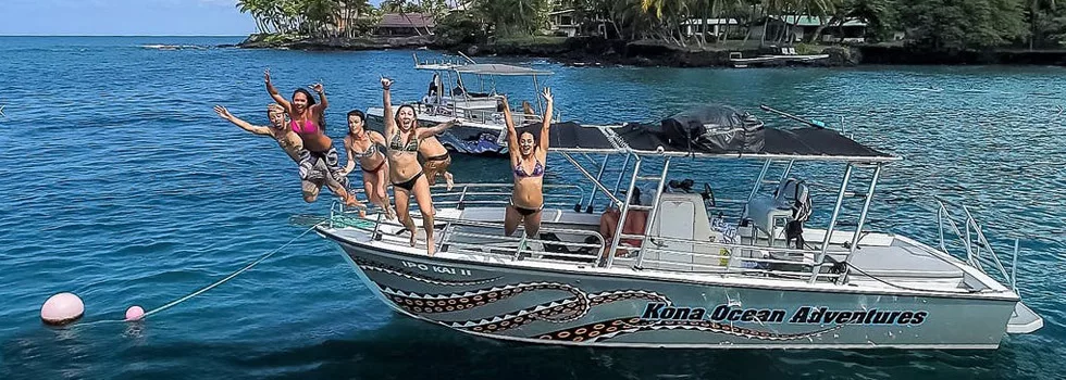 Speed boat rental kona