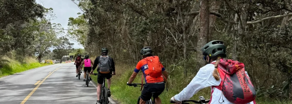 Electric bike tour hawaii volcanoes national park