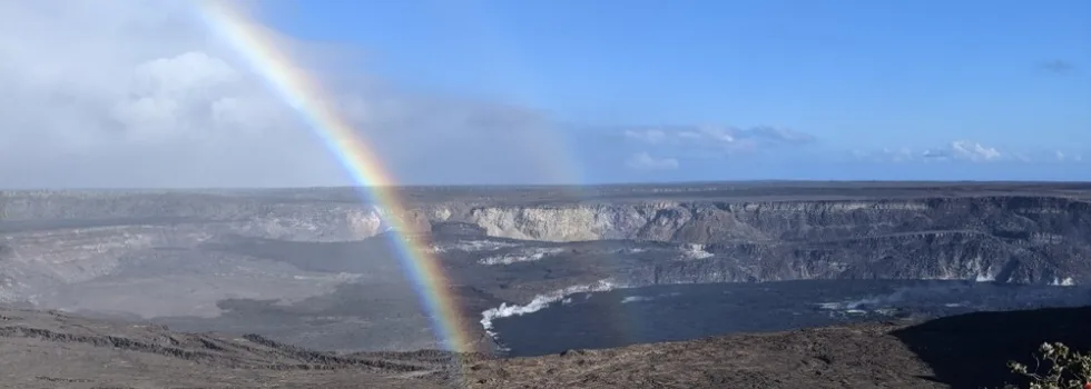 Visit kilauea volcano by bike