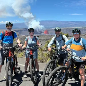 E-Bike Tour in Volcano National Park