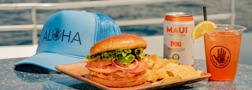 Kona catamaran lunch