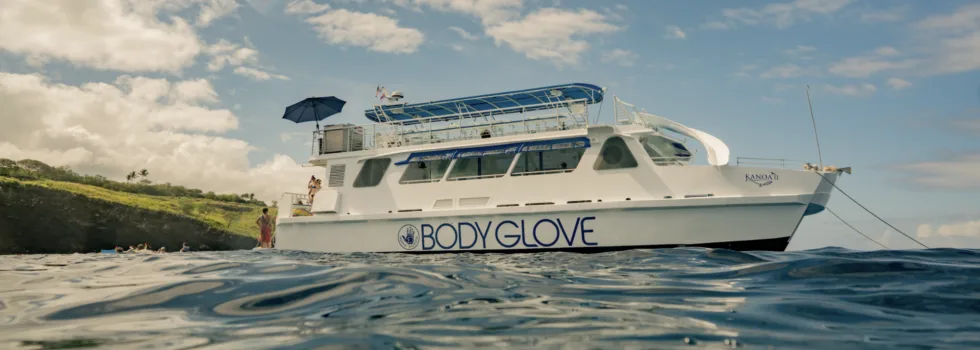 Kona snorkel catamaran