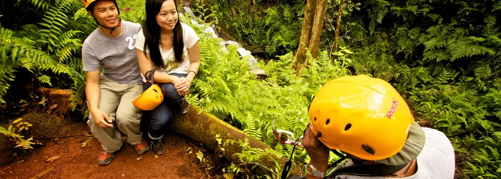Segway Waterfalls Jungle Hawaii