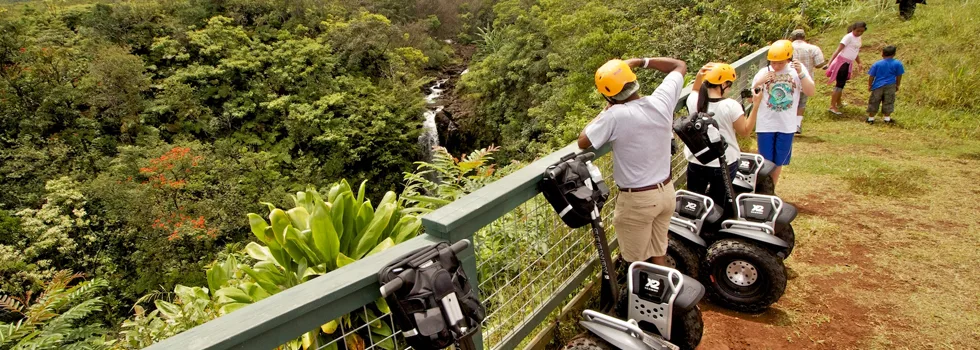 Waterfall Segway Tour Hawaii