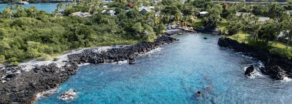 Captain cook kayak launch site