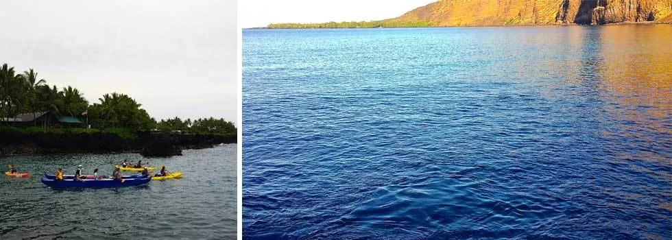 Calm water kayak big island