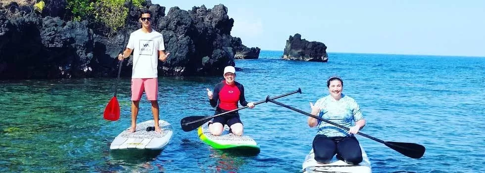 Sup lesson captain cook rental