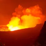 Lava view volcano hawaii