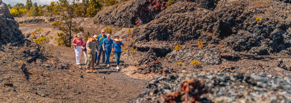 Volcano tour hiking mauna ulu