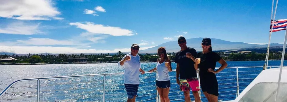 Hawaii catamaran sunset tour