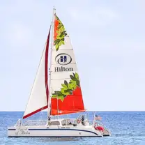 Waikoloa Catamaran Turtle Snorkel: Waikoloa catamaran snorkel