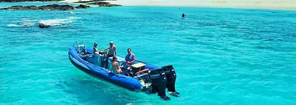 Small boat snorkel tour kona