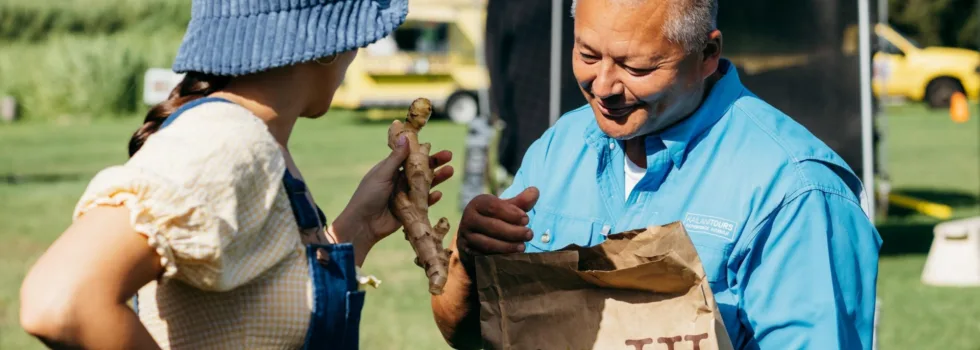 Waimea farmers market