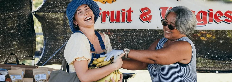 Waimea farmers market tour