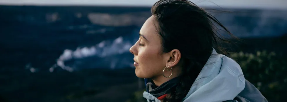 Kilauea moment visitor