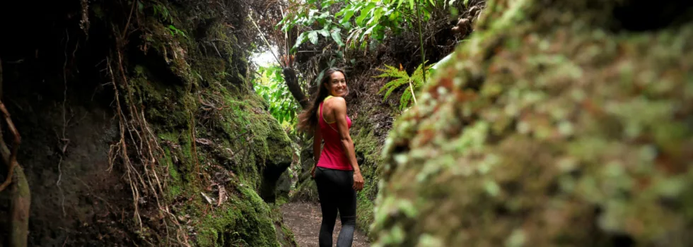 Hike hawaii rainforest