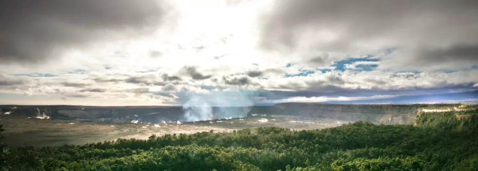 Guided tour volcano park