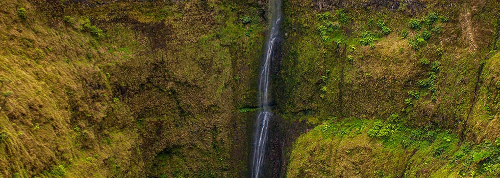 Waterfall Helicopter Tour Hawaii