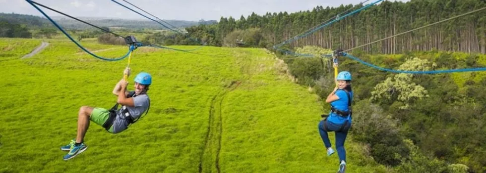 Best zipline in kona