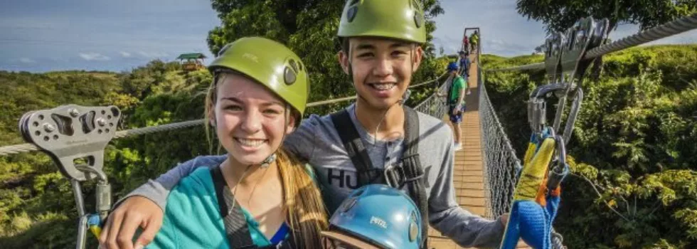 Zipline for kids hawaii