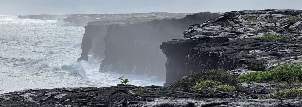 Sea cliff tour hawaii island