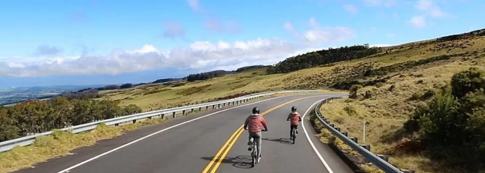Downhill bike tour haleakala
