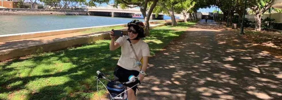Bike tour of honolulu