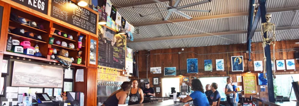 Inside honolulu beerworks