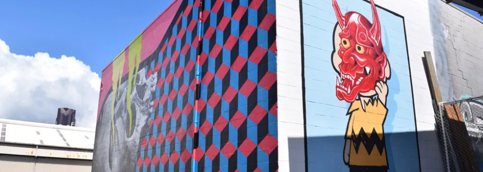 Charlie brown mural hawaii