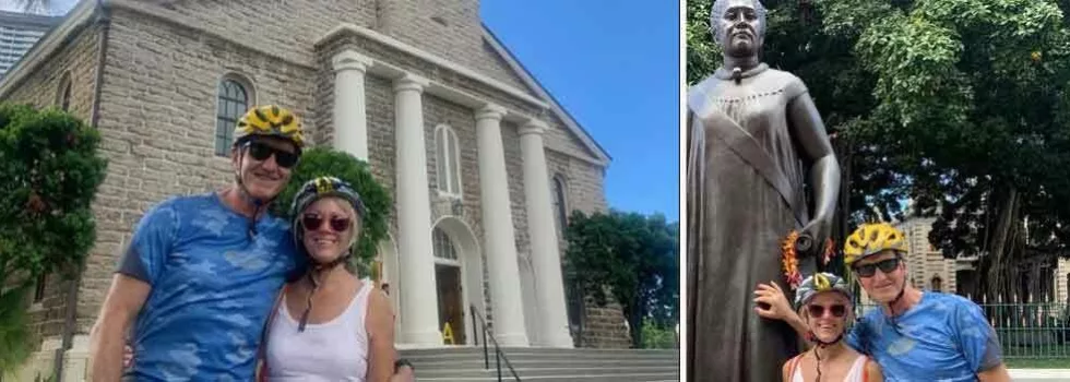 Historic honolulu bike tour