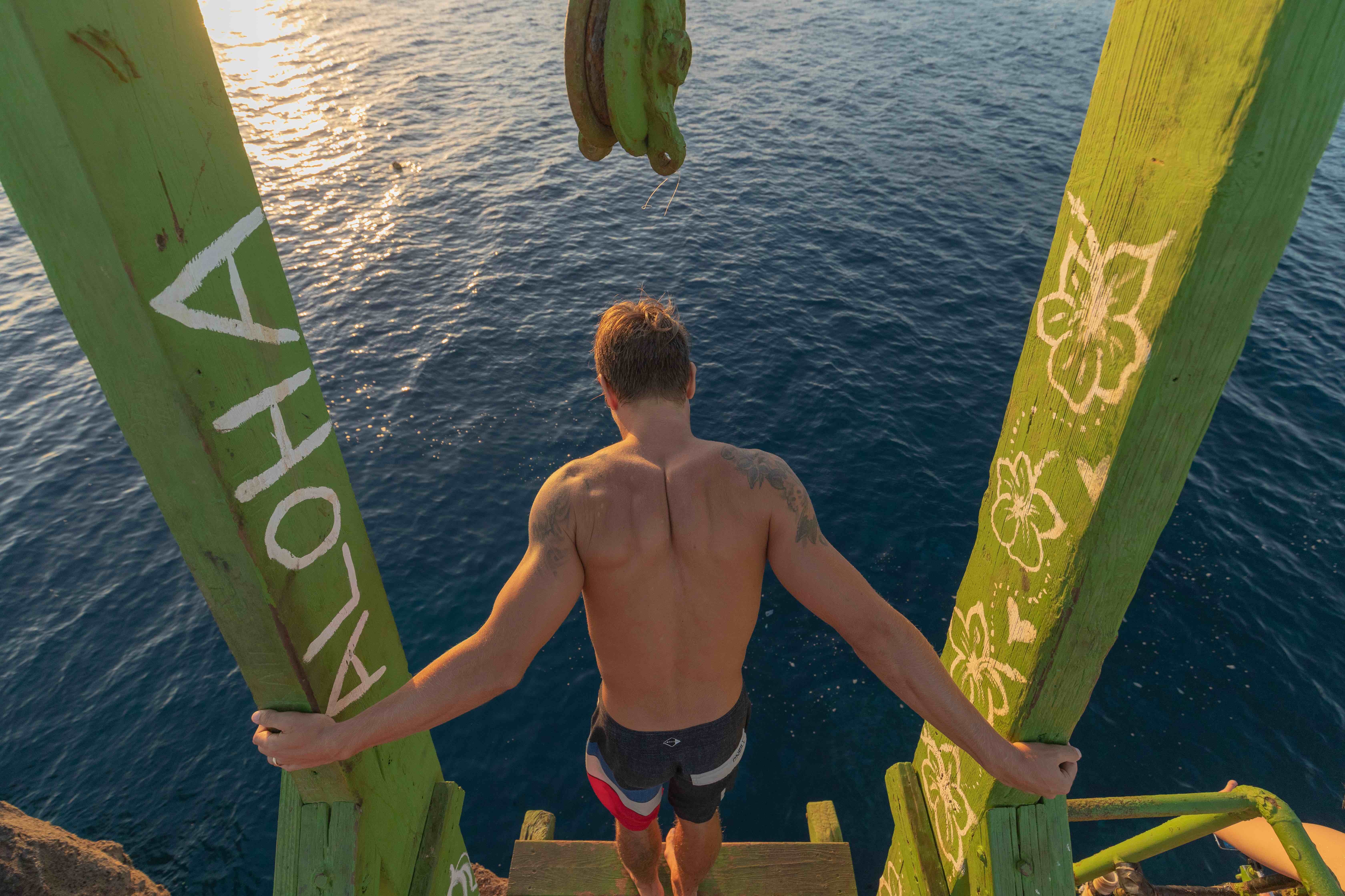 canoe hoist south point hawaii