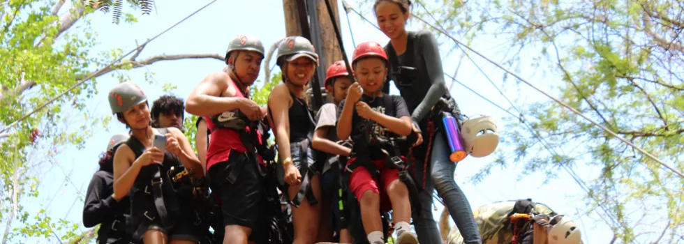 Zipline near hawaii disney
