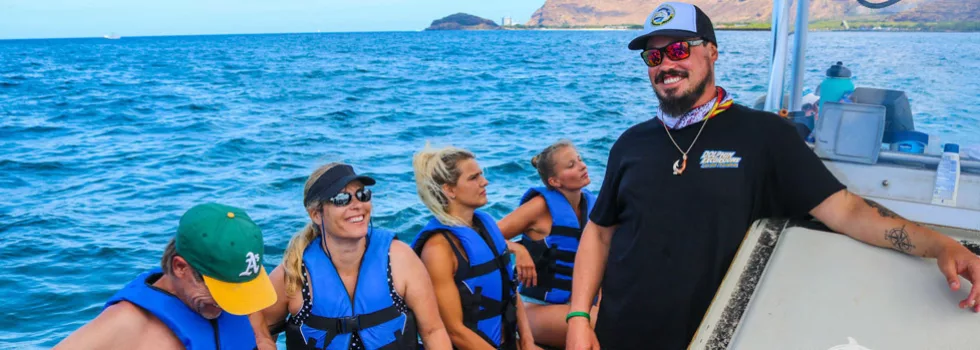 Dolphin tour west oahu