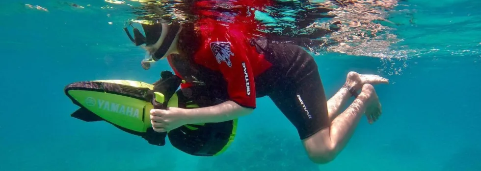 Sea scooter snorkel napili maui