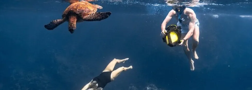 Learn to sea scooter maui