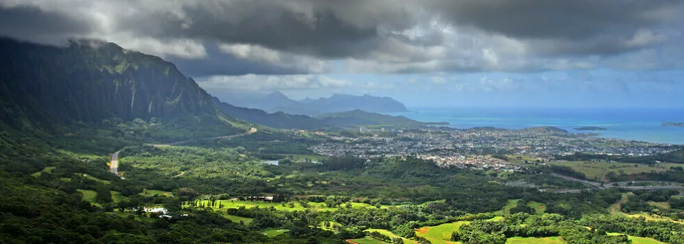 Visit pali lookout from koolina