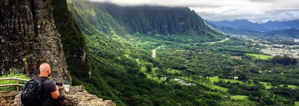 Visit pali lookout from disney aulani
