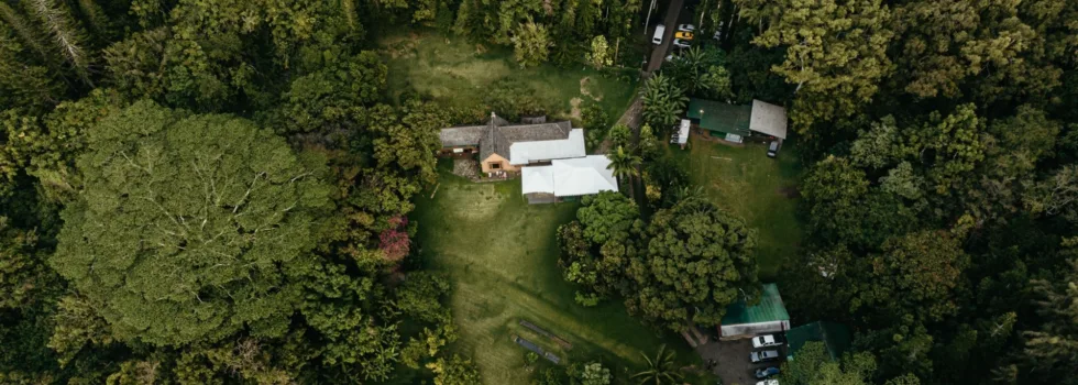 Oahu luau in mountains