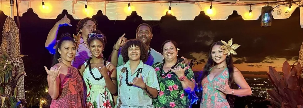 Happy oahu luau guest photo