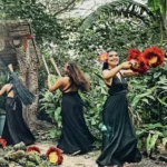 Hula girls at mountain luau oahu hawaii thumb